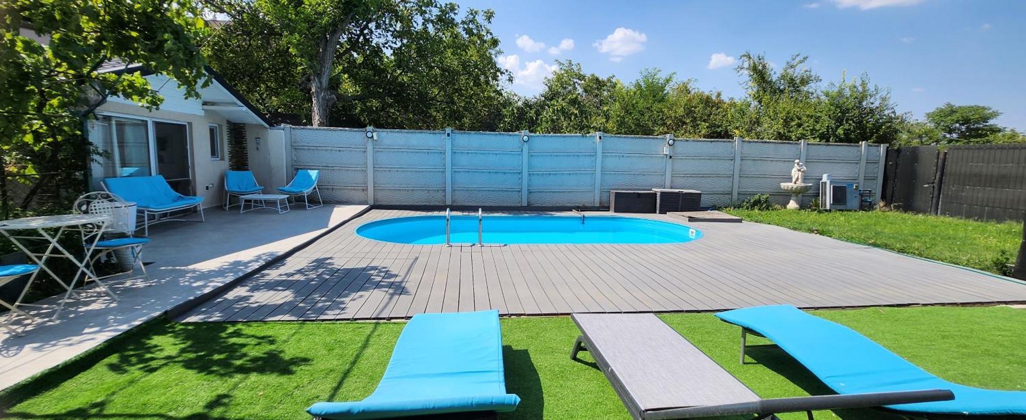 Morii Lake Pool Villa Бухарест Экстерьер фото